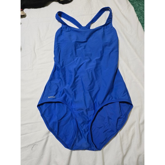 Speedo Other - Speedo Womens Royal Blue Crossback One Piece Swimsuit Bathing Suit XXL /0349